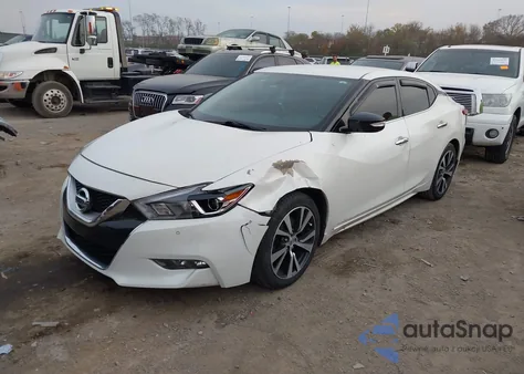 2017 Nissan Maxima 3.5 Sv z USA, uszkodzony, nr VIN 1N4AA6AP5HC421650